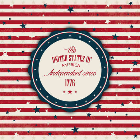 abstract independence day background with special objectsのイラスト素材