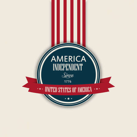 abstract independence day background with special objectsのイラスト素材