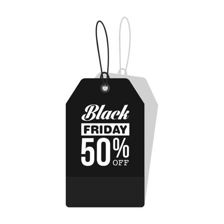 abstract black friday discount on a white backgroundのイラスト素材