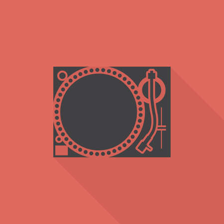 abstract music object silhouette on a special backgroundのイラスト素材