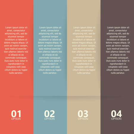 abstract four options on a special backgroundのイラスト素材