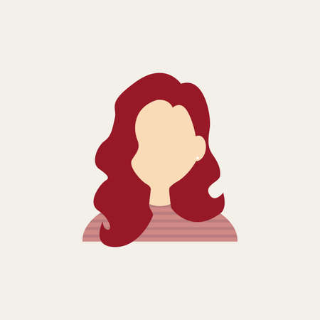 abstract people icon on a white backgroundのイラスト素材