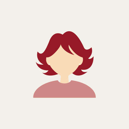 abstract people icon on a white backgroundのイラスト素材