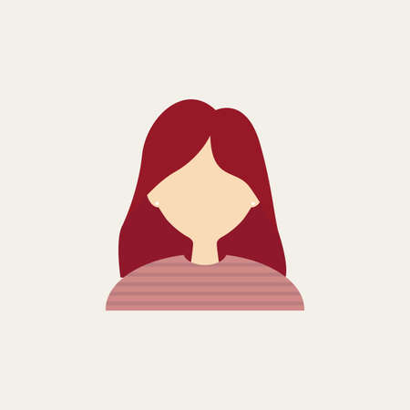 abstract people icon on a white backgroundのイラスト素材