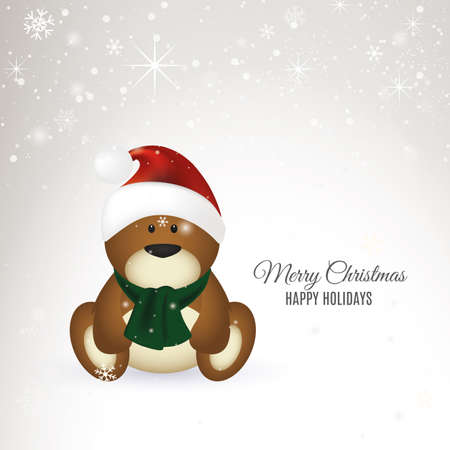 abstract Christmas background with some special objectsのイラスト素材