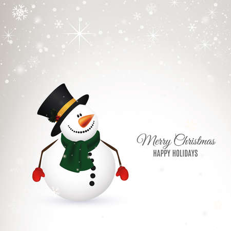 abstract Christmas background with some special objectsのイラスト素材