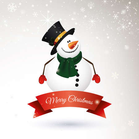 abstract Christmas background with some special objectsのイラスト素材