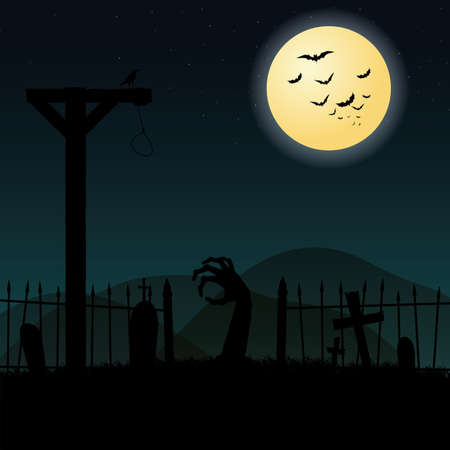 abstract halloween backgroundのイラスト素材