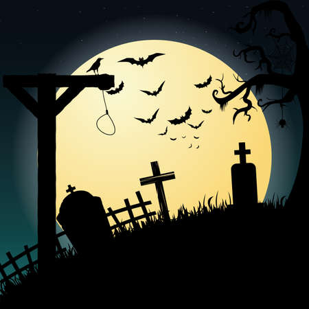 abstract halloween backgroundのイラスト素材