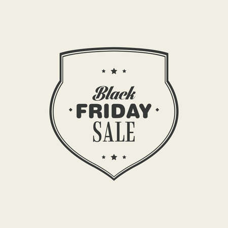 abstract black friday object on a white backgroundのイラスト素材