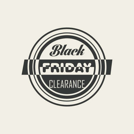 abstract black friday object on a white backgroundのイラスト素材
