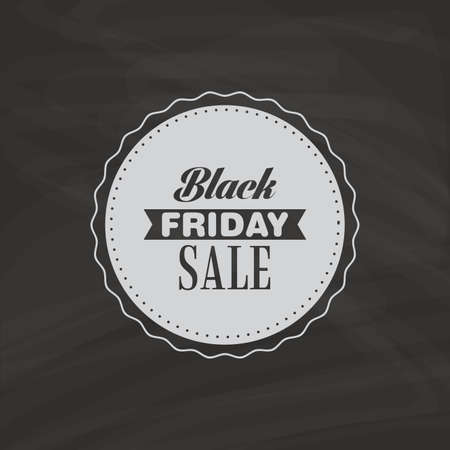 abstract black friday object on a black backgroundのイラスト素材