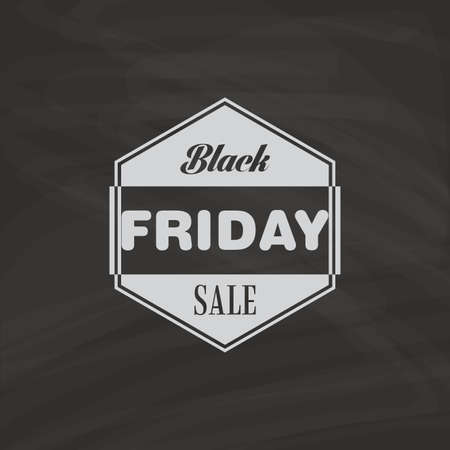 abstract black friday object on a black backgroundのイラスト素材