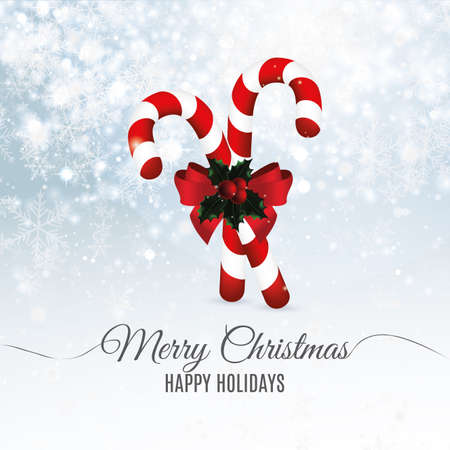 Abstract Christmas background with some special objectsのイラスト素材