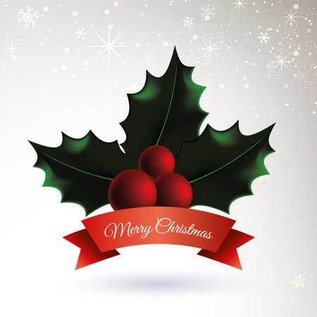 Abstract Christmas background with some special objectsのイラスト素材