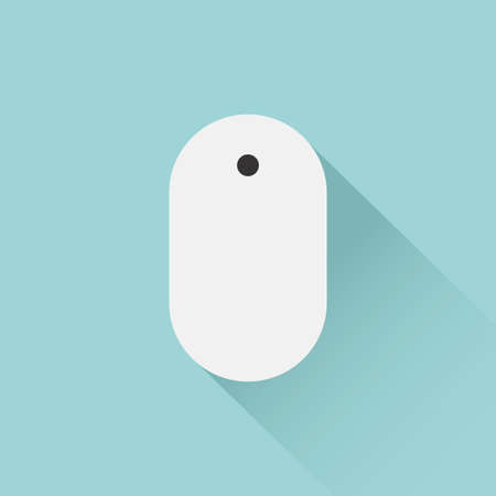 abstract office object on a blue backgroundのイラスト素材