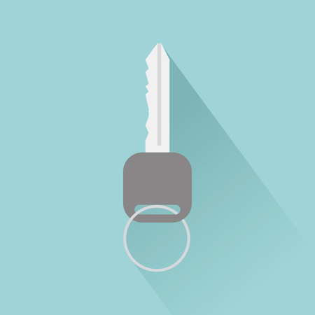 abstract office object on a blue backgroundのイラスト素材