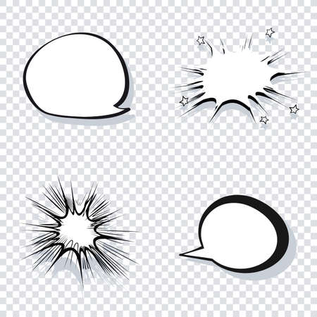 abstract pop art objects on a special backgroundのイラスト素材