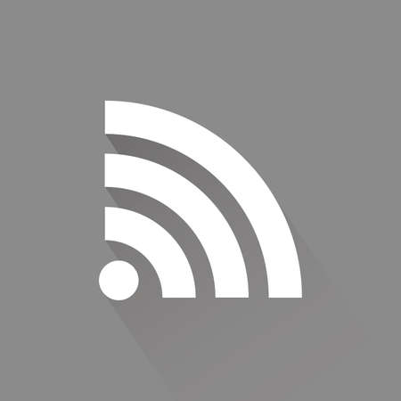 abstract social media symbol on a gray backgroundのイラスト素材