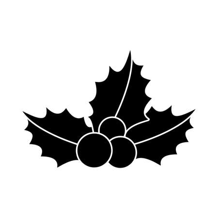 Isolated christmas icon on a white background. Vector illustrationのイラスト素材