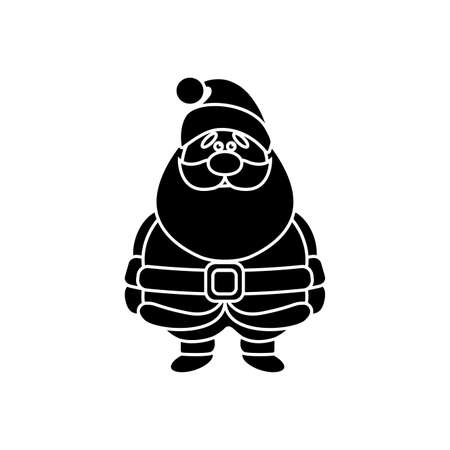 Isolated christmas icon on a white background. Vector illustrationのイラスト素材