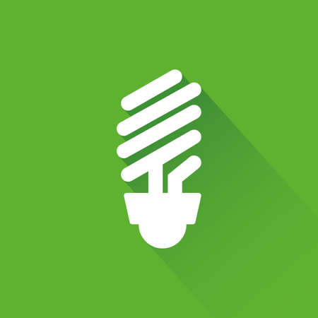 abstract sustainability icon on a green backgroundのイラスト素材