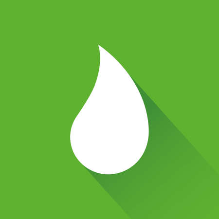 abstract sustainability icon on a green backgroundのイラスト素材