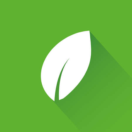 abstract sustainability icon on a green backgroundのイラスト素材