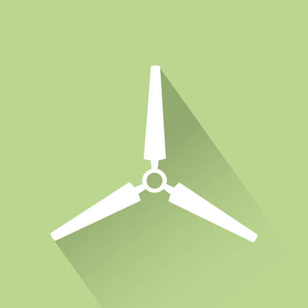 abstract sustainability icon on a green backgroundのイラスト素材