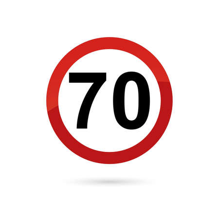 abstract traffic signal on a white backgroundのイラスト素材