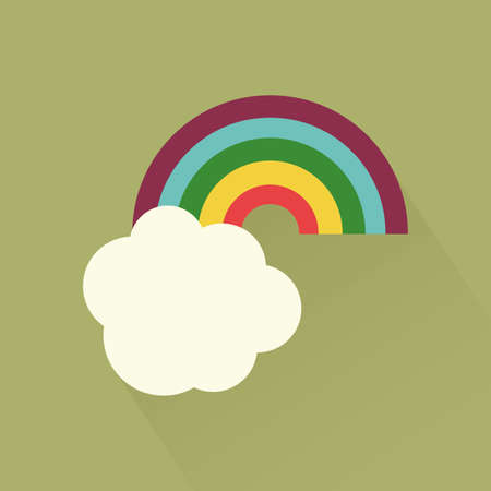 Isolated saint patrick's day icon on a green backgroundのイラスト素材