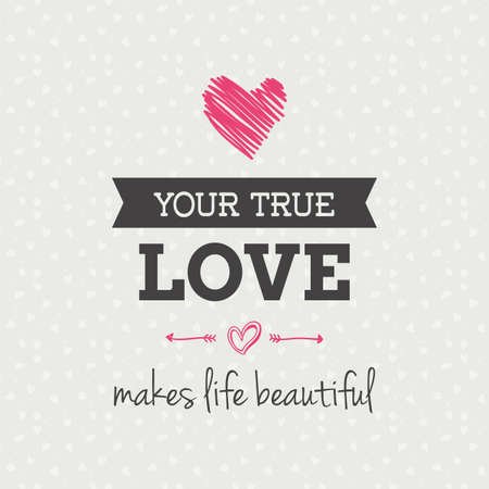 Colored background with text for valentine's dayのイラスト素材