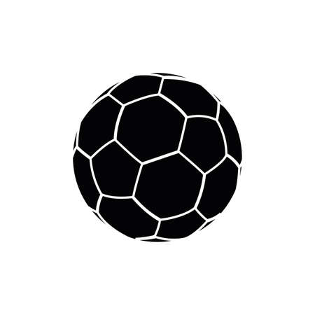 Isolated silhouette of a school supply on a white backgroundのイラスト素材