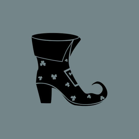 Isolated saint patrick's day icon on a blue backgroundのイラスト素材