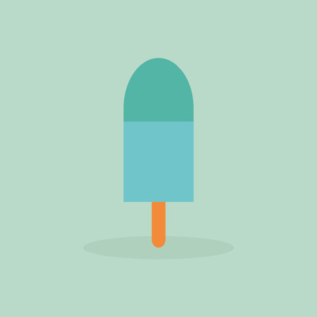 Isolated birthday icon on a blue background