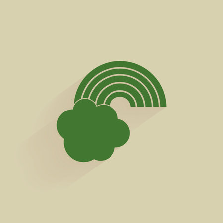 Isolated green icon for saint patrick's dayのイラスト素材