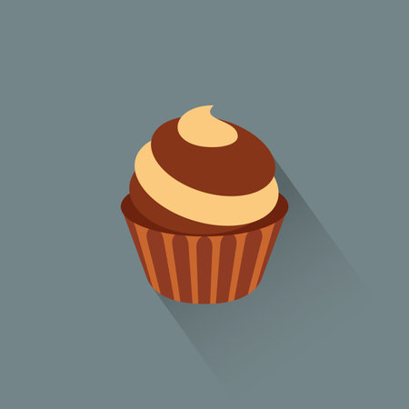 Isolated candy icon on a grey background