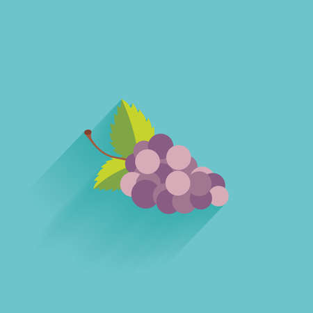 Isolated summer icon on a blue backgroundのイラスト素材