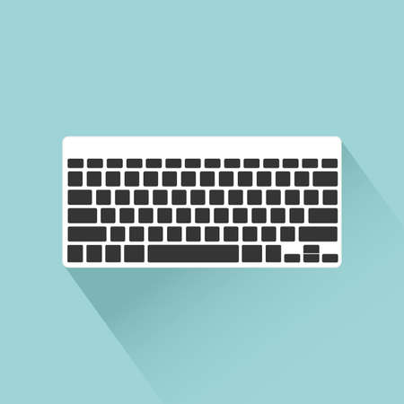 Isolated office supply on a blue backgroundのイラスト素材