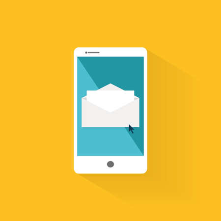 Isolated social media icon on a colored backgroundのイラスト素材