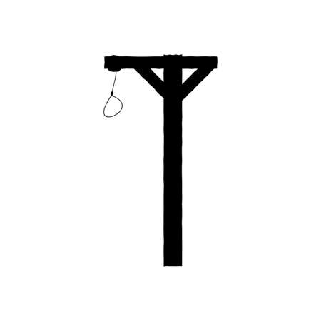 Isolated Halloween icon on a white backgroundのイラスト素材