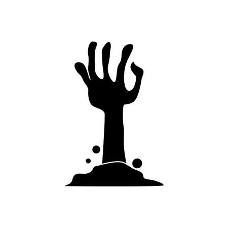 Isolated Halloween icon on a white backgroundのイラスト素材