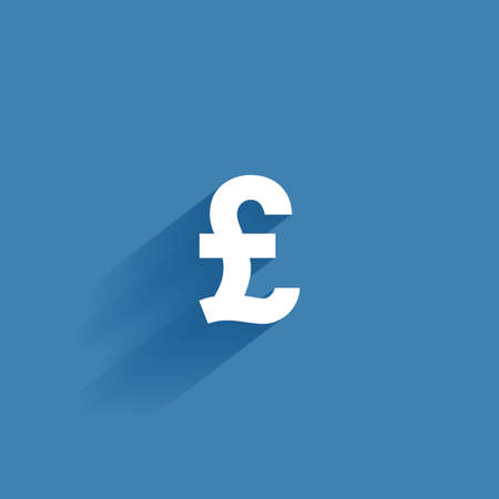 Isolated money icon on a colored backgroundのイラスト素材