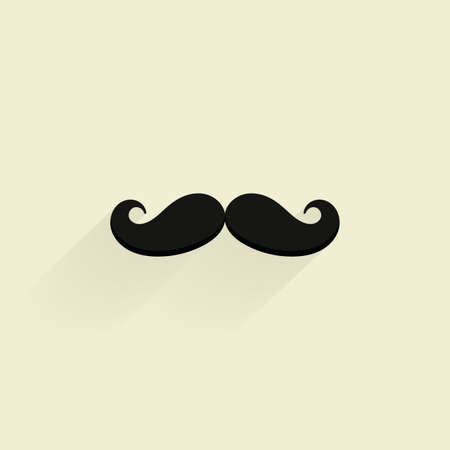Isolated hipster icon on a white backgroundのイラスト素材