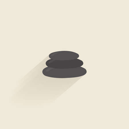 Isolated spa icon on a colored backgroundのイラスト素材