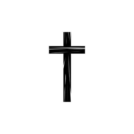 Isolated Halloween icon on a white backgroundのイラスト素材