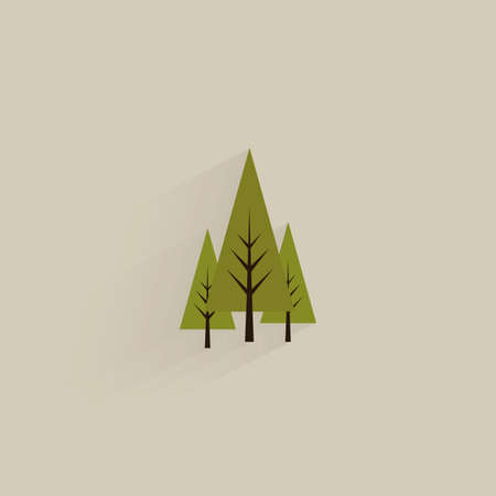 Isolated camping icon on a colored backgroundのイラスト素材
