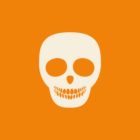 Isolated halloween costume on a colored backgroundのイラスト素材