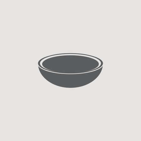 abstract silhoutte spa object on a white backgroundのイラスト素材