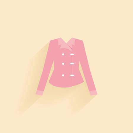 abstract clothes object on a light backgroundのイラスト素材